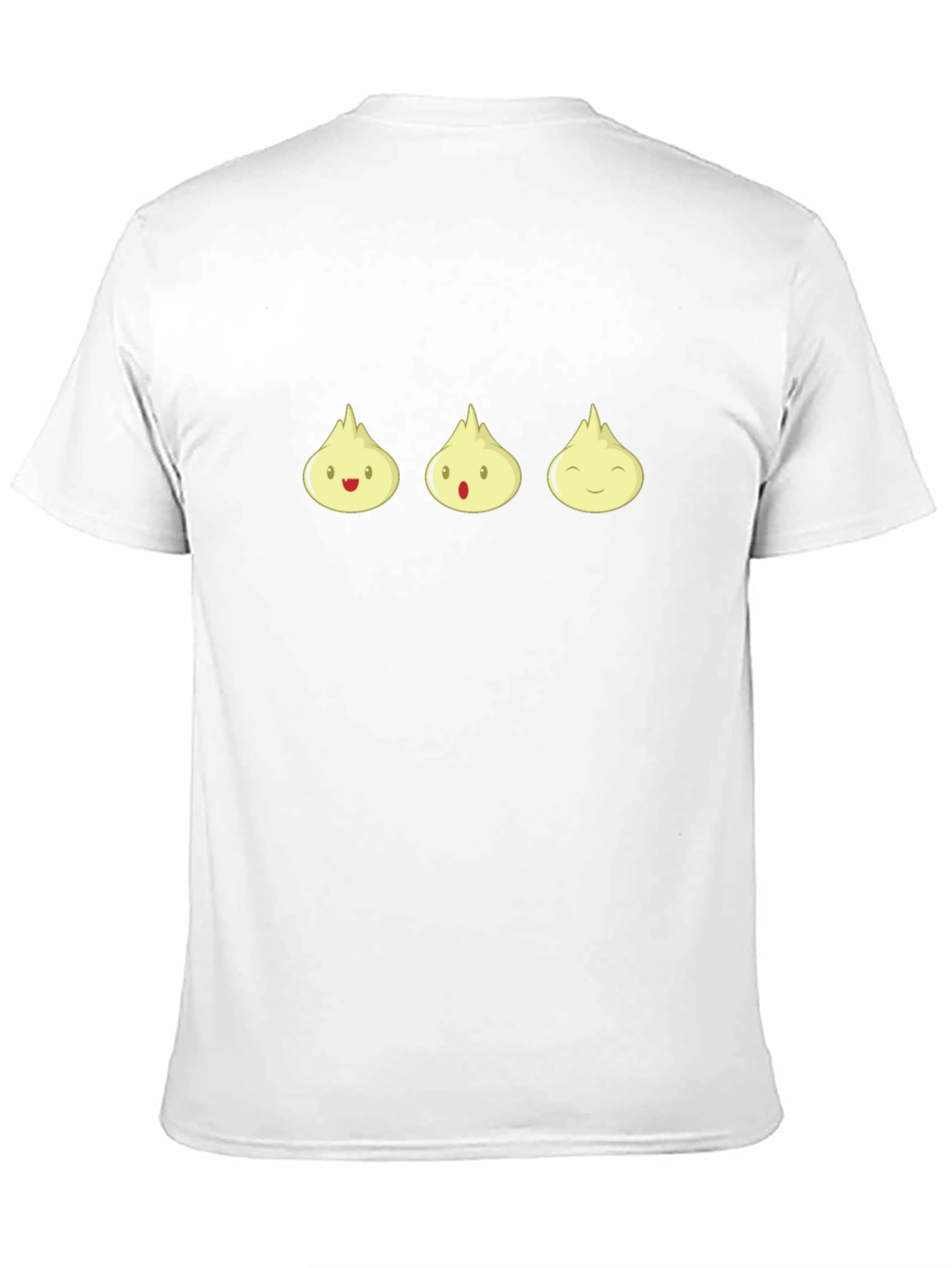 Cute Dumpling Graphic Tee - Black T-Shirt