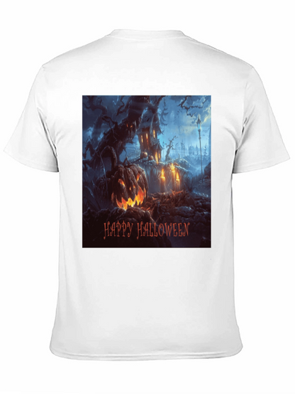 Happy Halloween T-Shirt Spooky Pumpkin Design