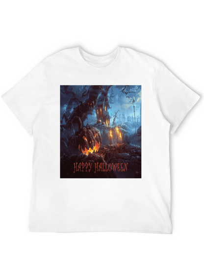 Happy Halloween T-Shirt Spooky Pumpkin Design