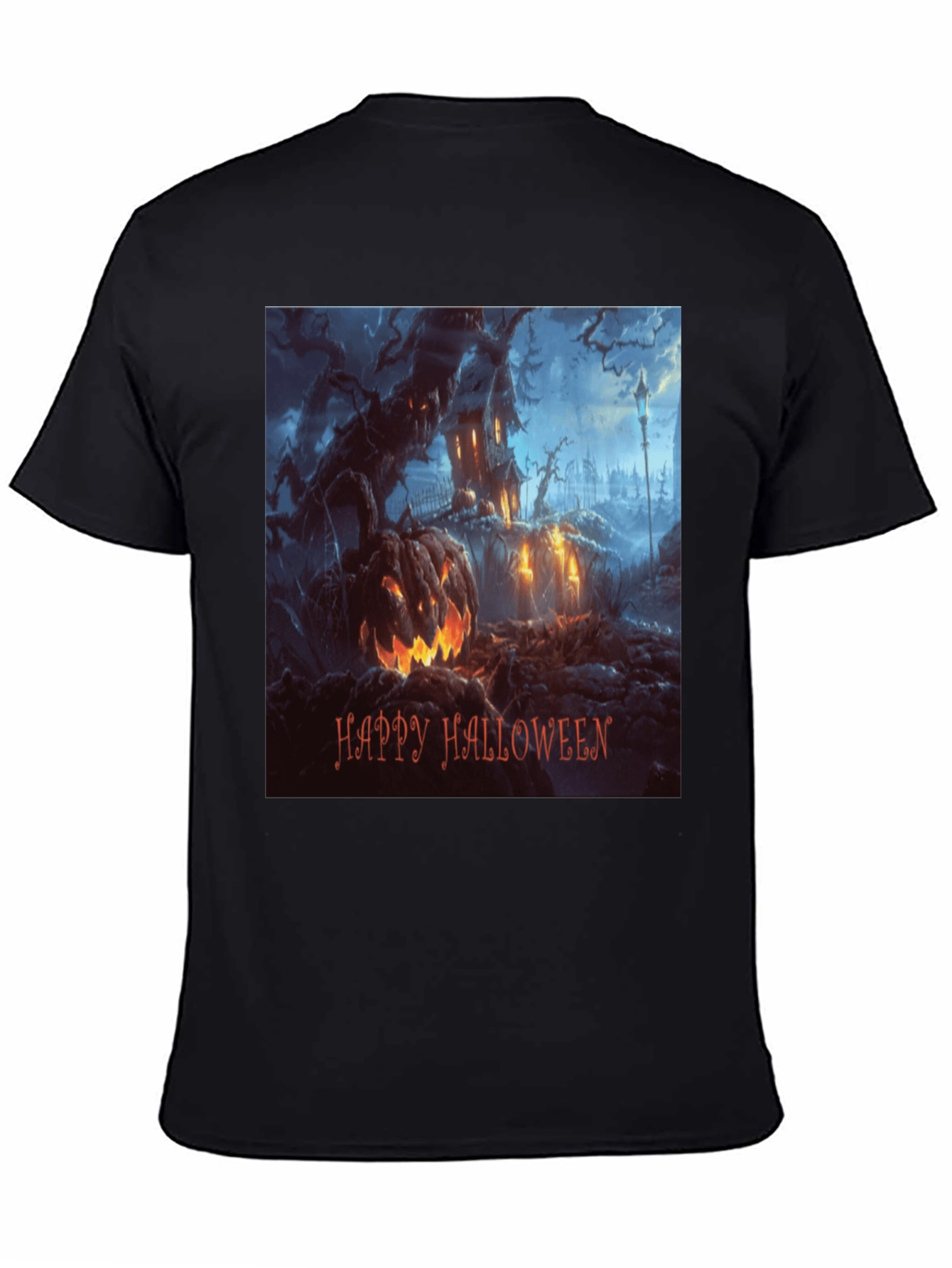 Happy Halloween T-Shirt Spooky Pumpkin Design