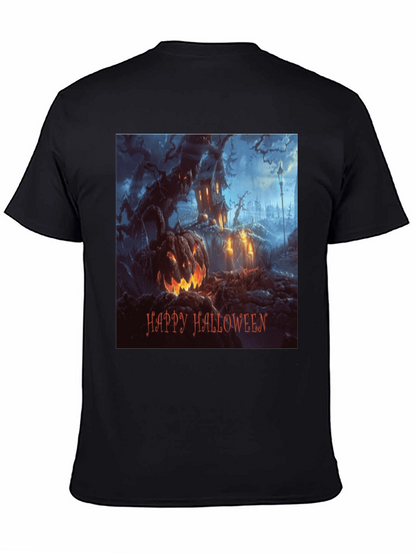 Happy Halloween T-Shirt Spooky Pumpkin Design