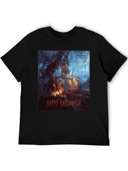 Happy Halloween T-Shirt Spooky Pumpkin Design