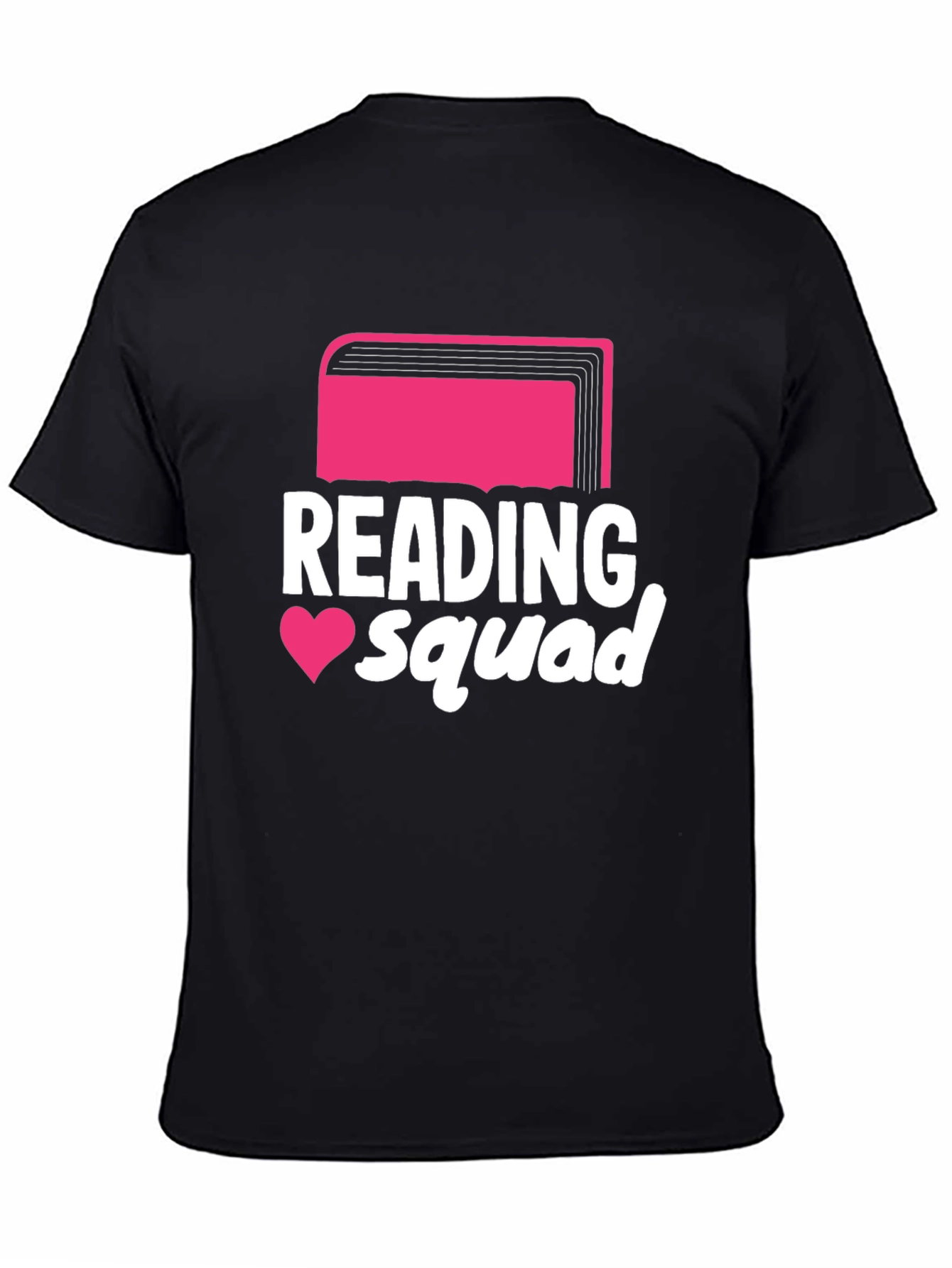 Reading Squad Graphic Tee - Book Lover Shirt