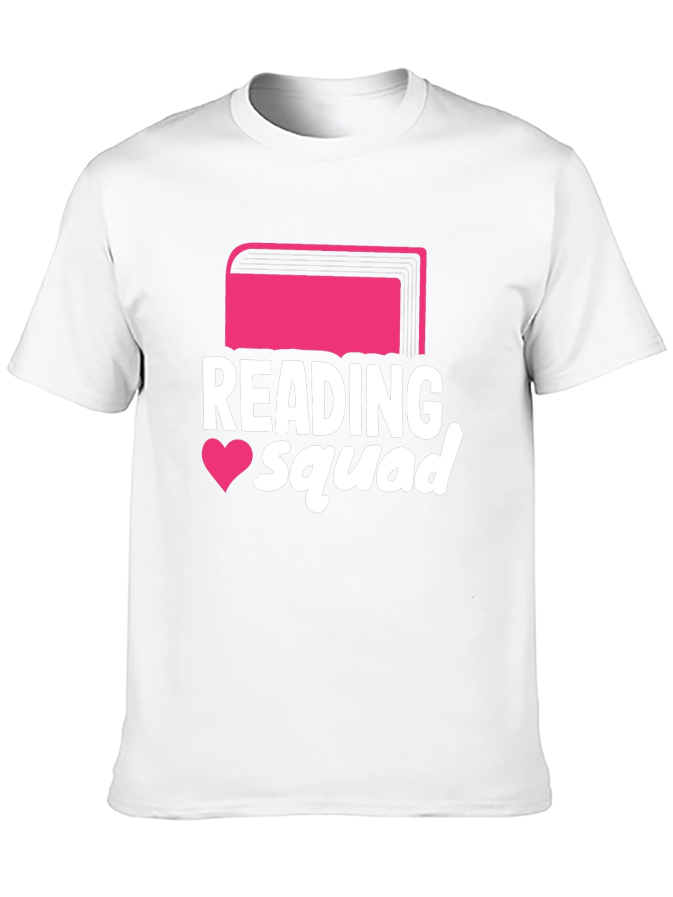 Reading Squad Graphic Tee - Book Lover Shirt