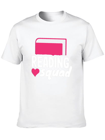 Reading Squad Graphic Tee - Book Lover Shirt