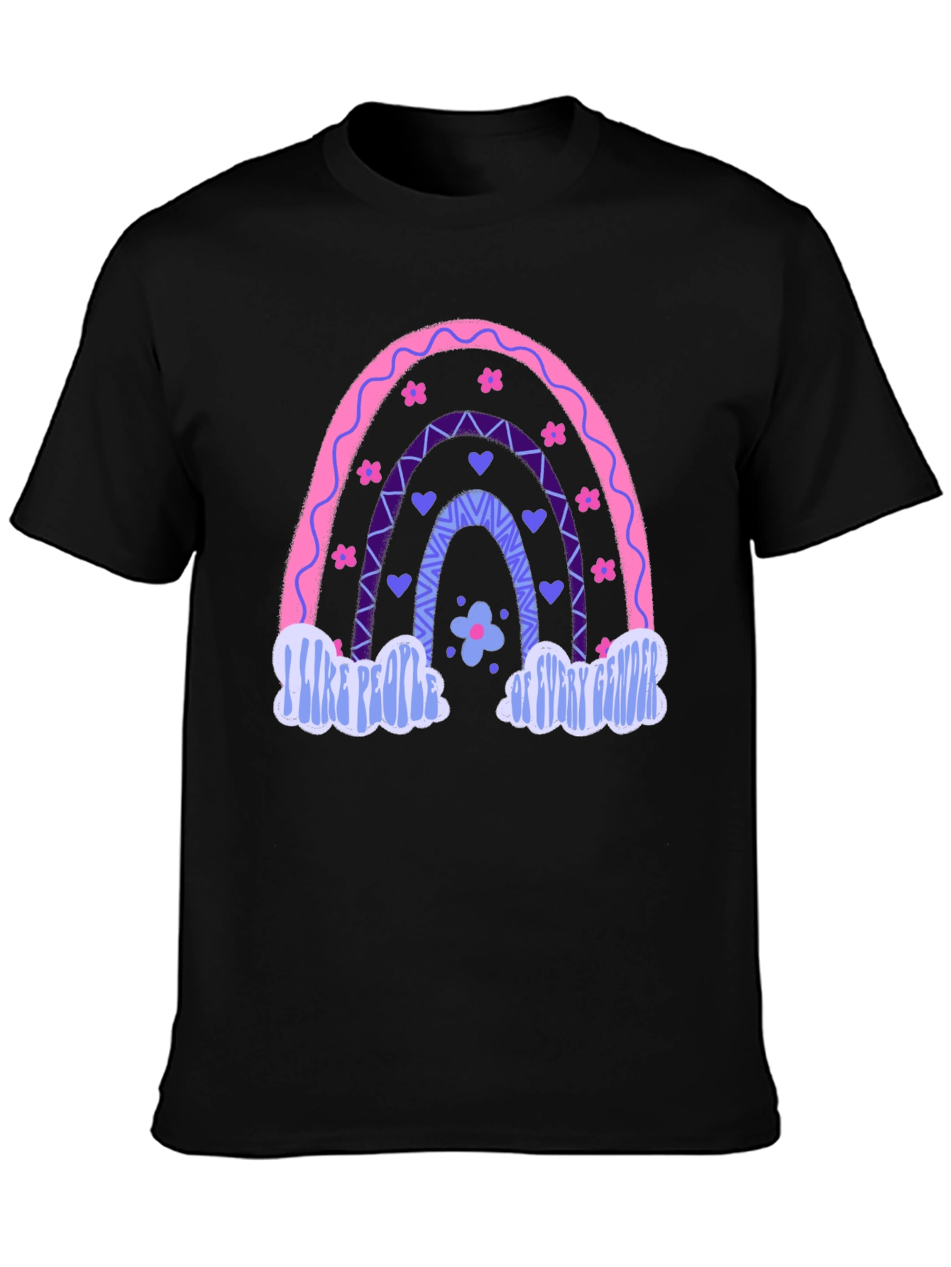 Rainbow Pride T-Shirt - I Like People