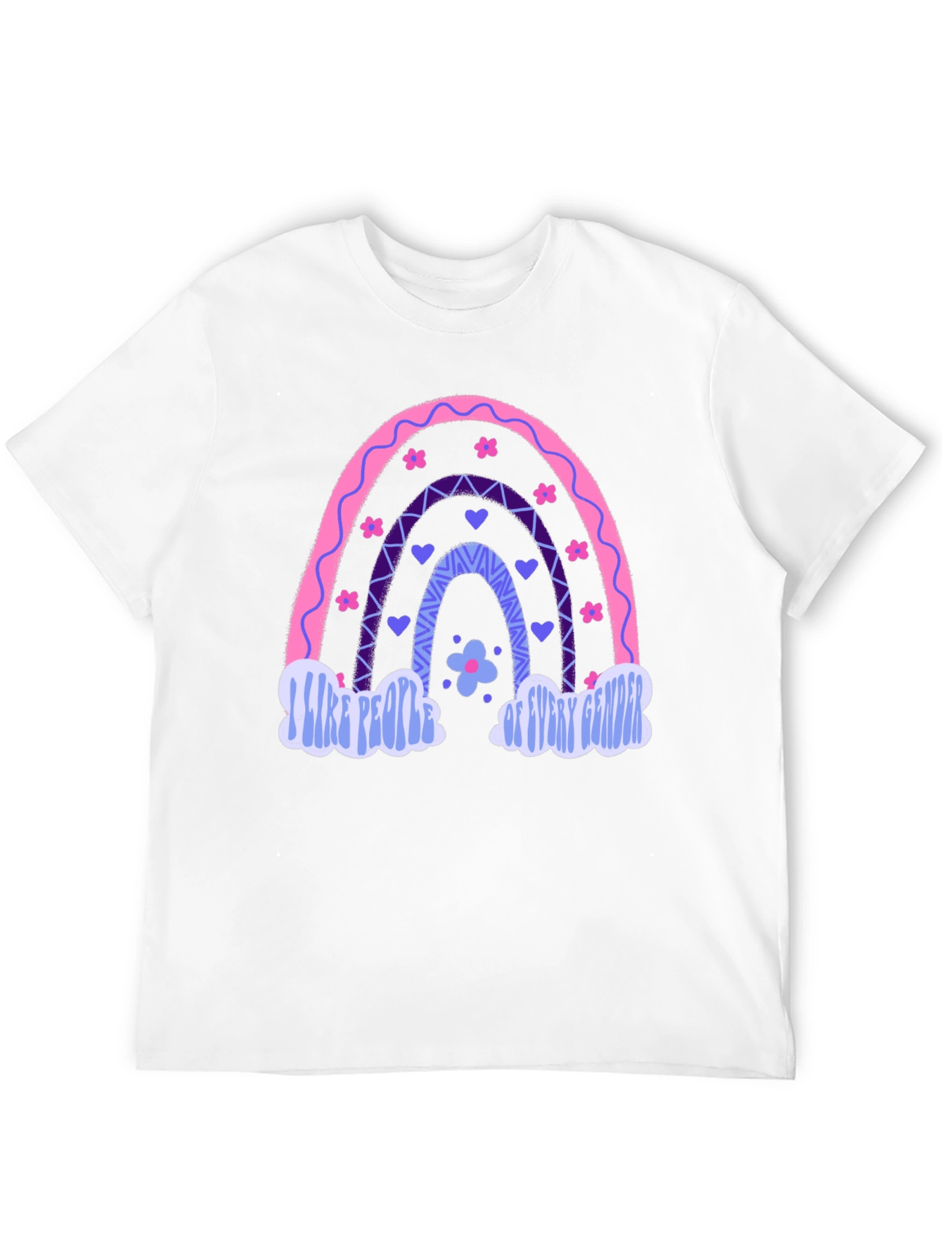 Rainbow Pride T-Shirt - I Like People