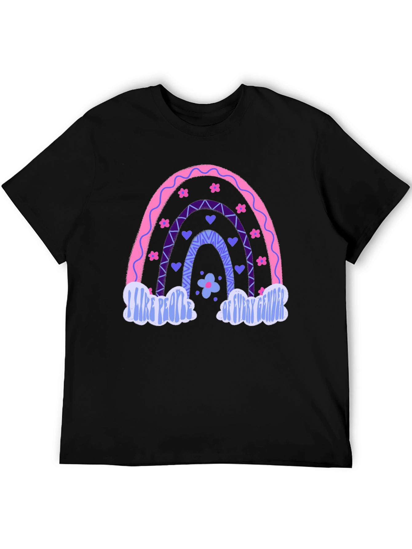Rainbow Pride T-Shirt - I Like People
