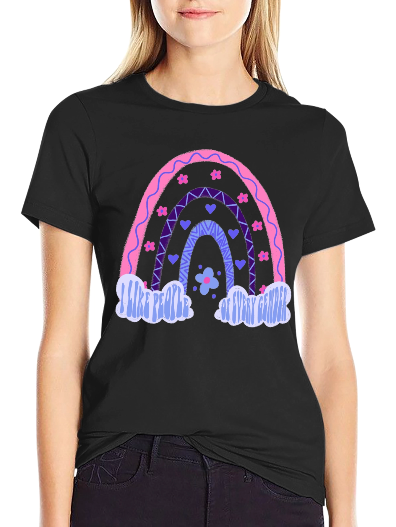 Rainbow Pride T-Shirt - I Like People