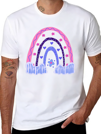 Rainbow Pride T-Shirt - I Like People