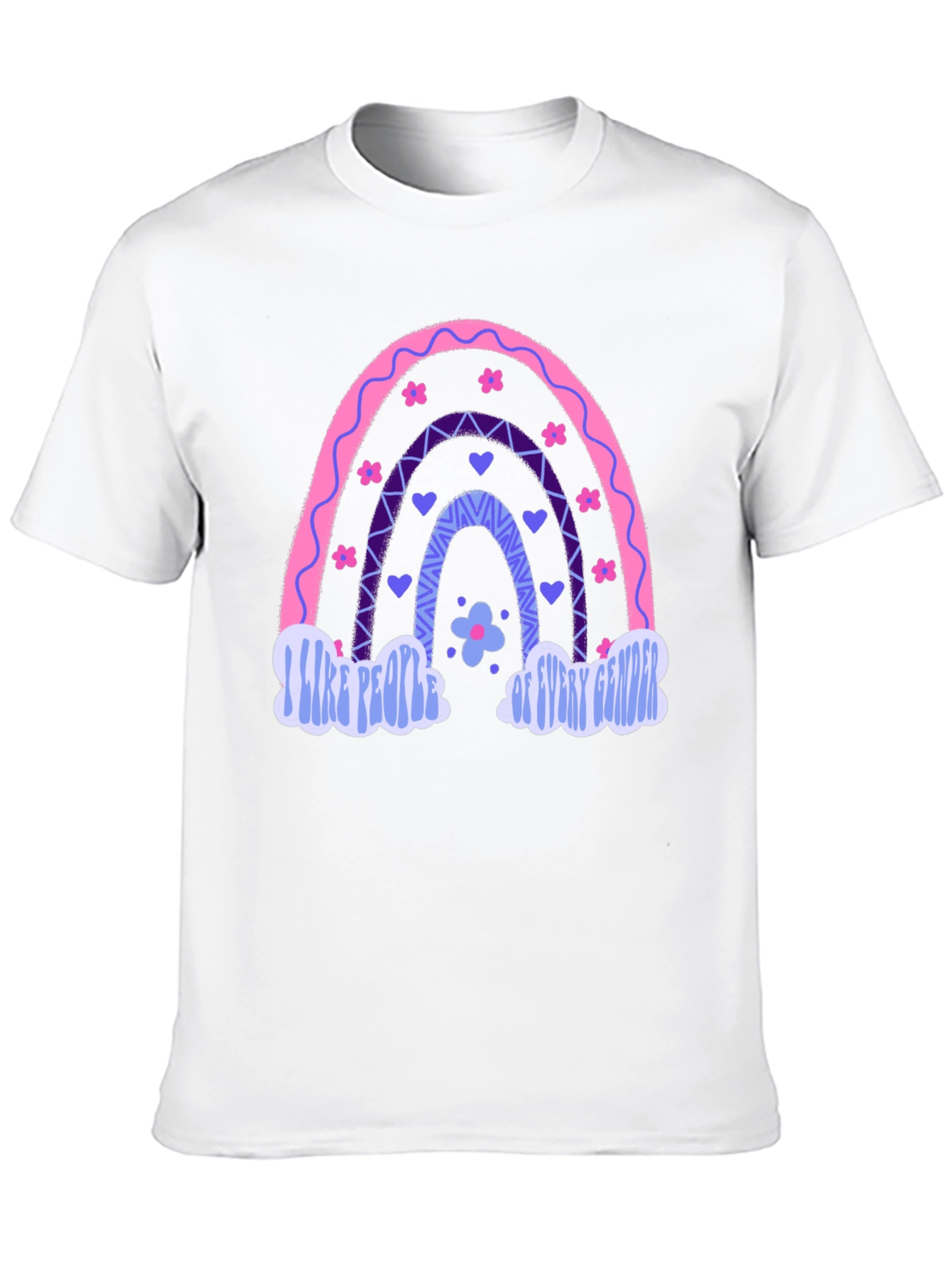 Rainbow Pride T-Shirt - I Like People