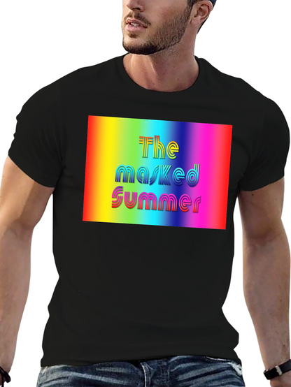 The Masked Summer Rainbow Graphic Tee