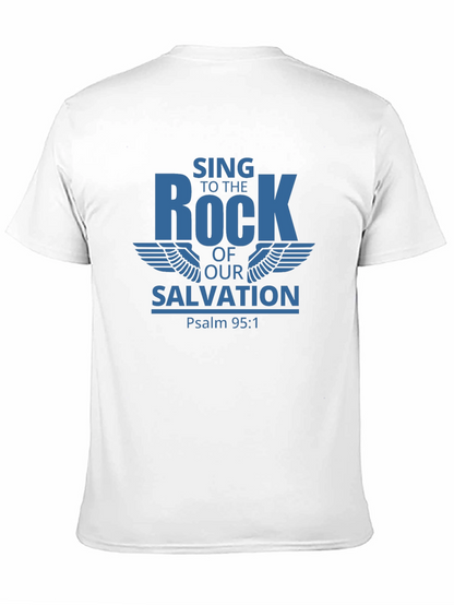 Sing to the Rock Psalm 95:1 T-Shirt