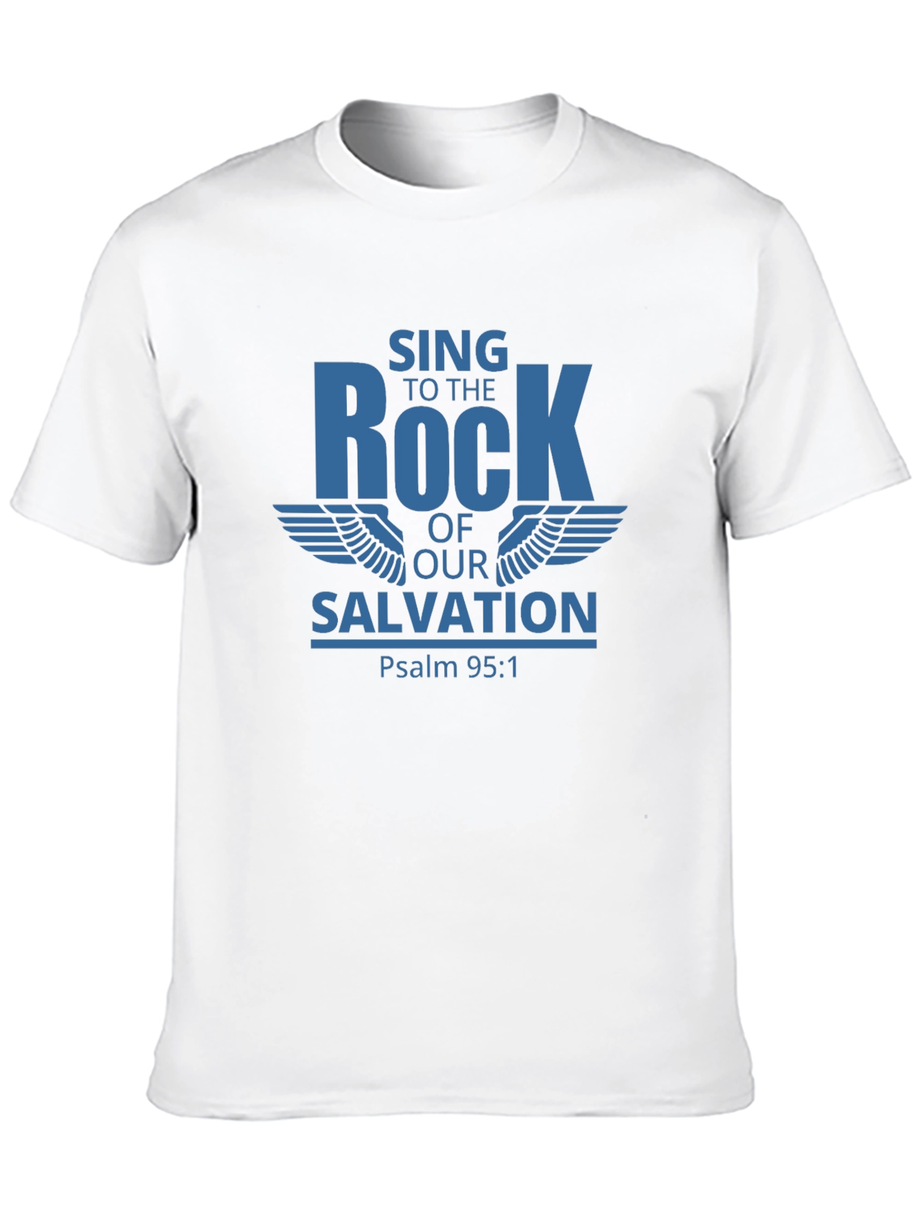 Sing to the Rock Psalm 95:1 T-Shirt