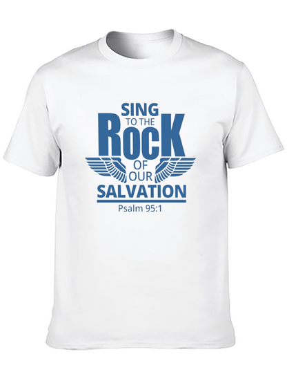 Sing to the Rock Psalm 95:1 T-Shirt