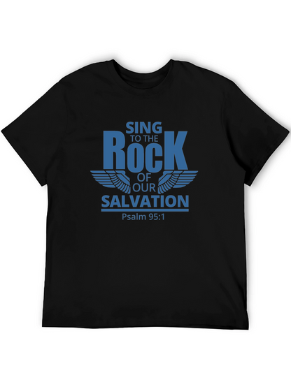 Sing to the Rock Psalm 95:1 T-Shirt