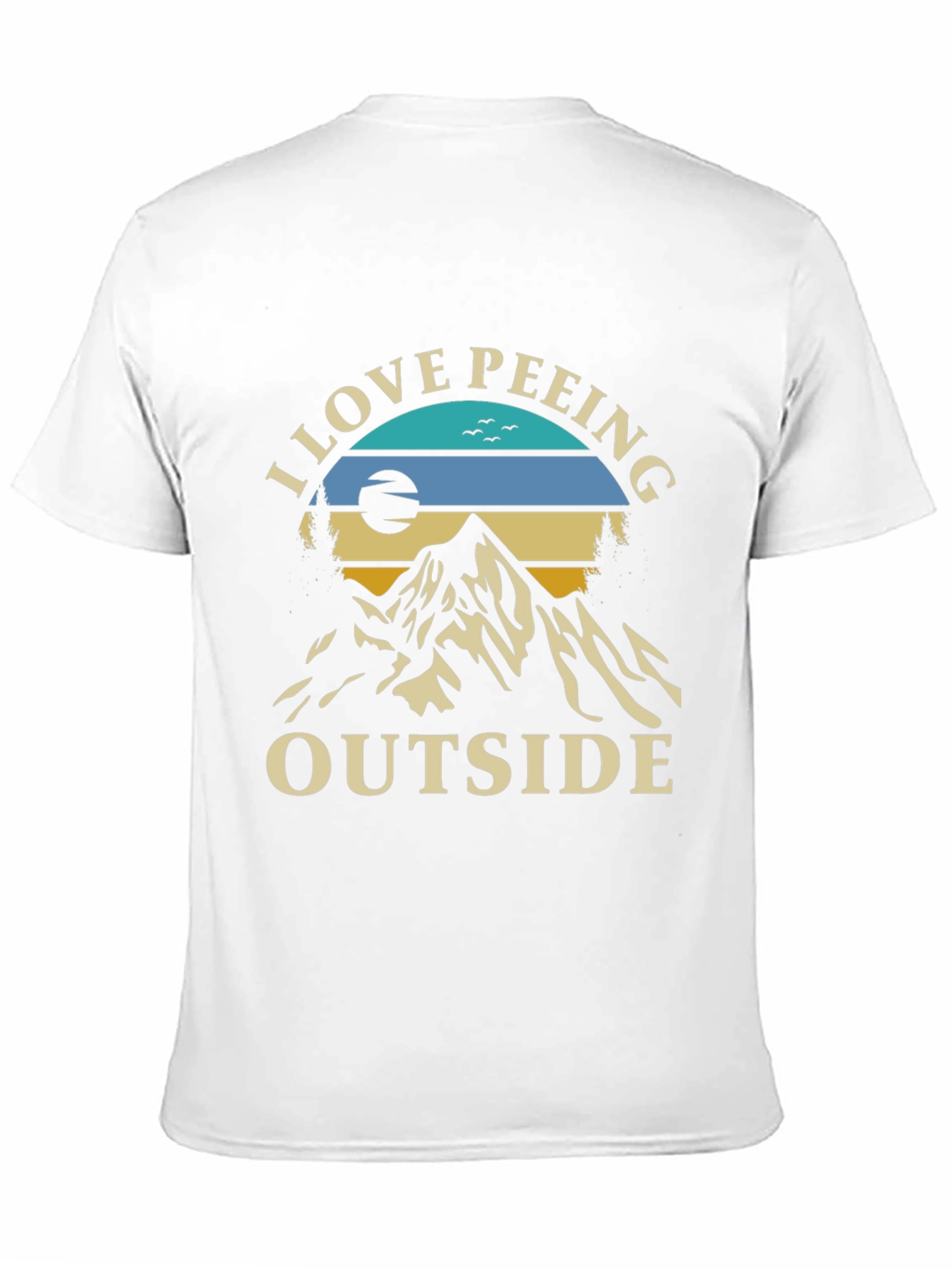 I Love Peeing Outside Graphic Tee