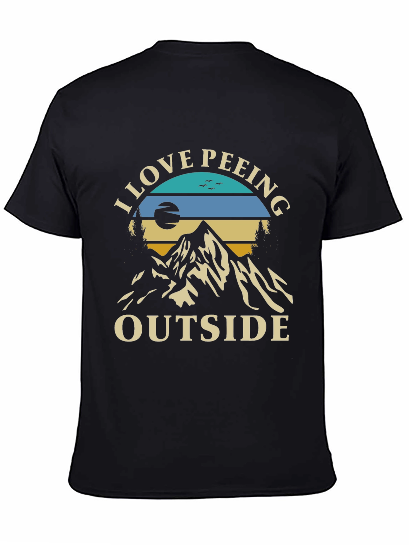 I Love Peeing Outside Graphic Tee
