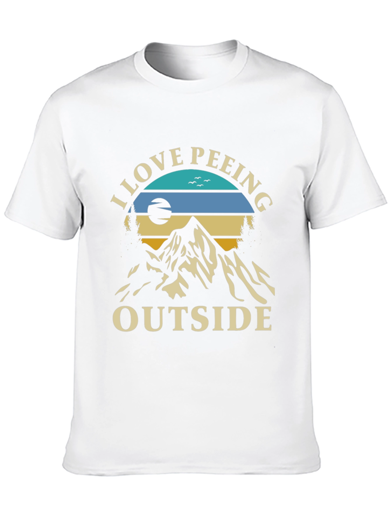 I Love Peeing Outside Graphic Tee