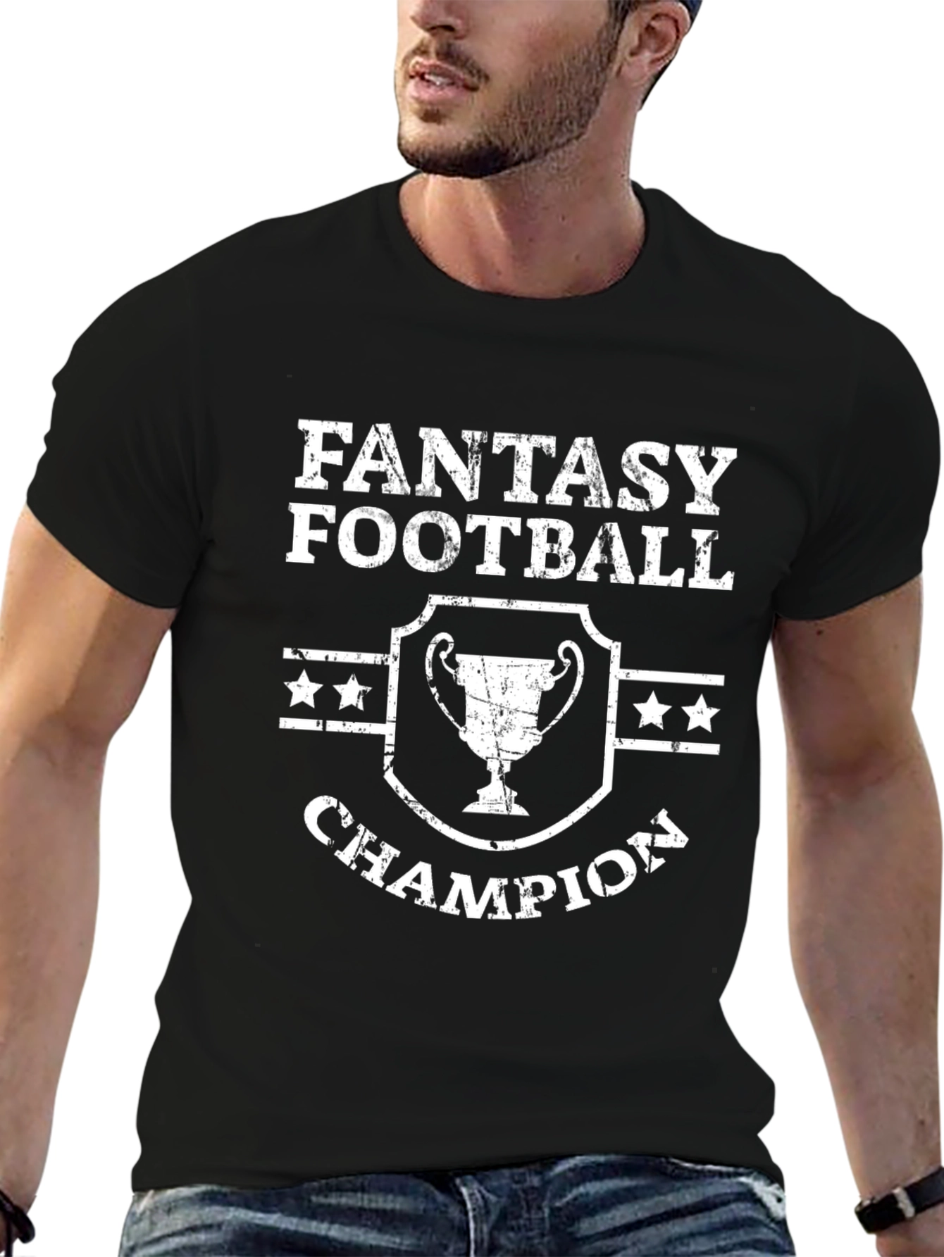 Fantasy Football Champion Graphic T-Shirt
