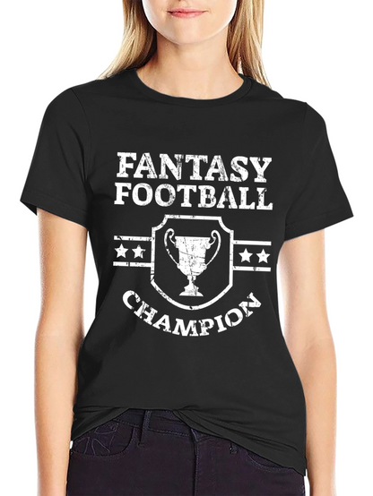 Fantasy Football Champion Graphic T-Shirt