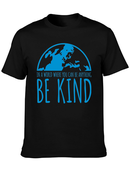 Be Kind Graphic Tee - Soft Cotton Shirt