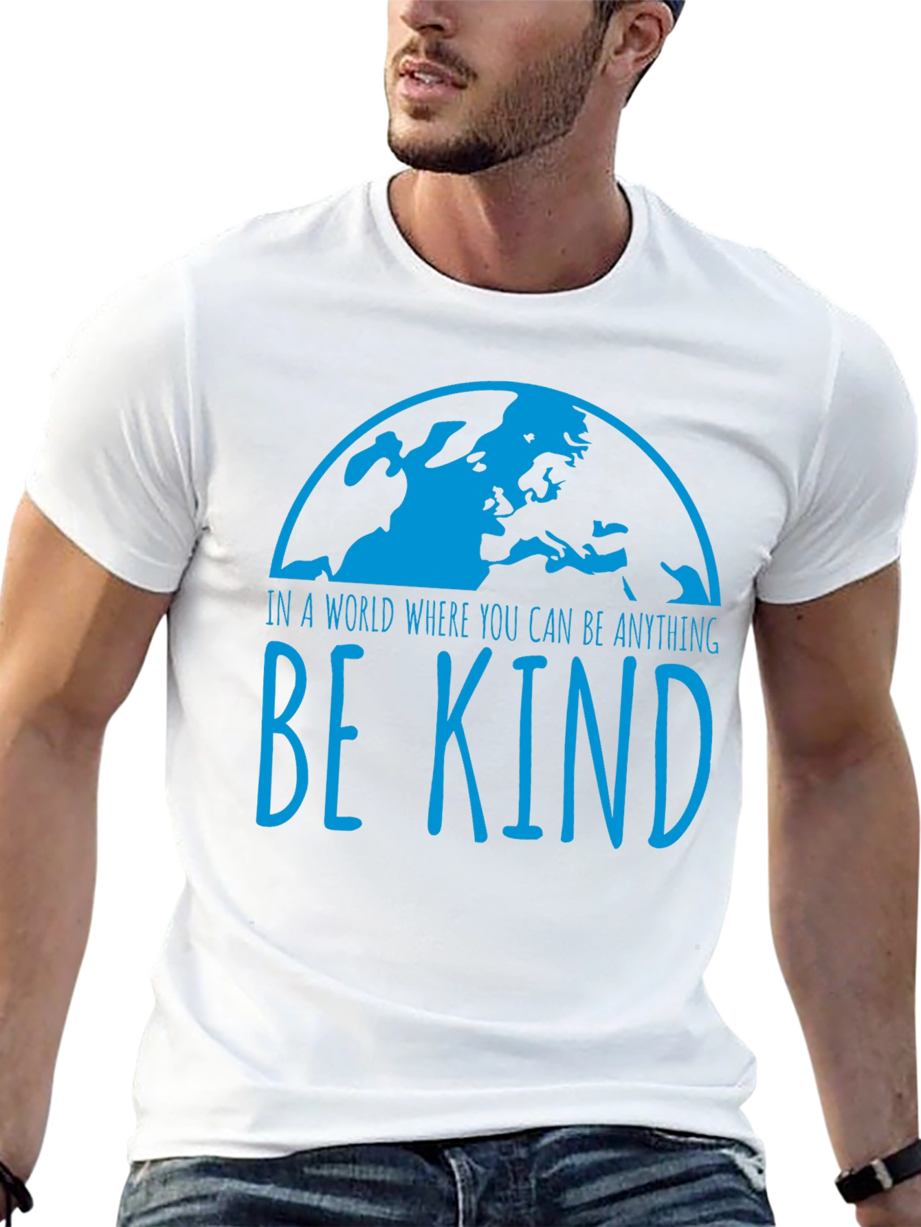 Be Kind Graphic Tee - Soft Cotton Shirt