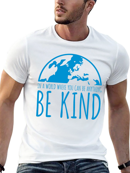 Be Kind Graphic Tee - Soft Cotton Shirt