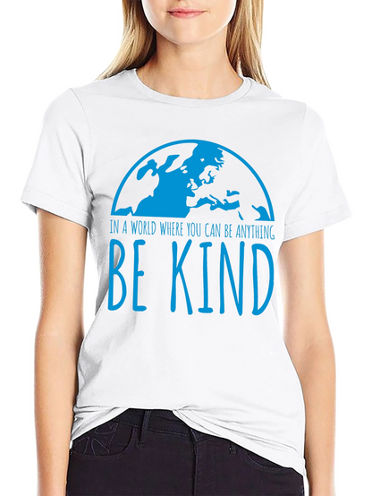 Be Kind Graphic Tee - Soft Cotton Shirt