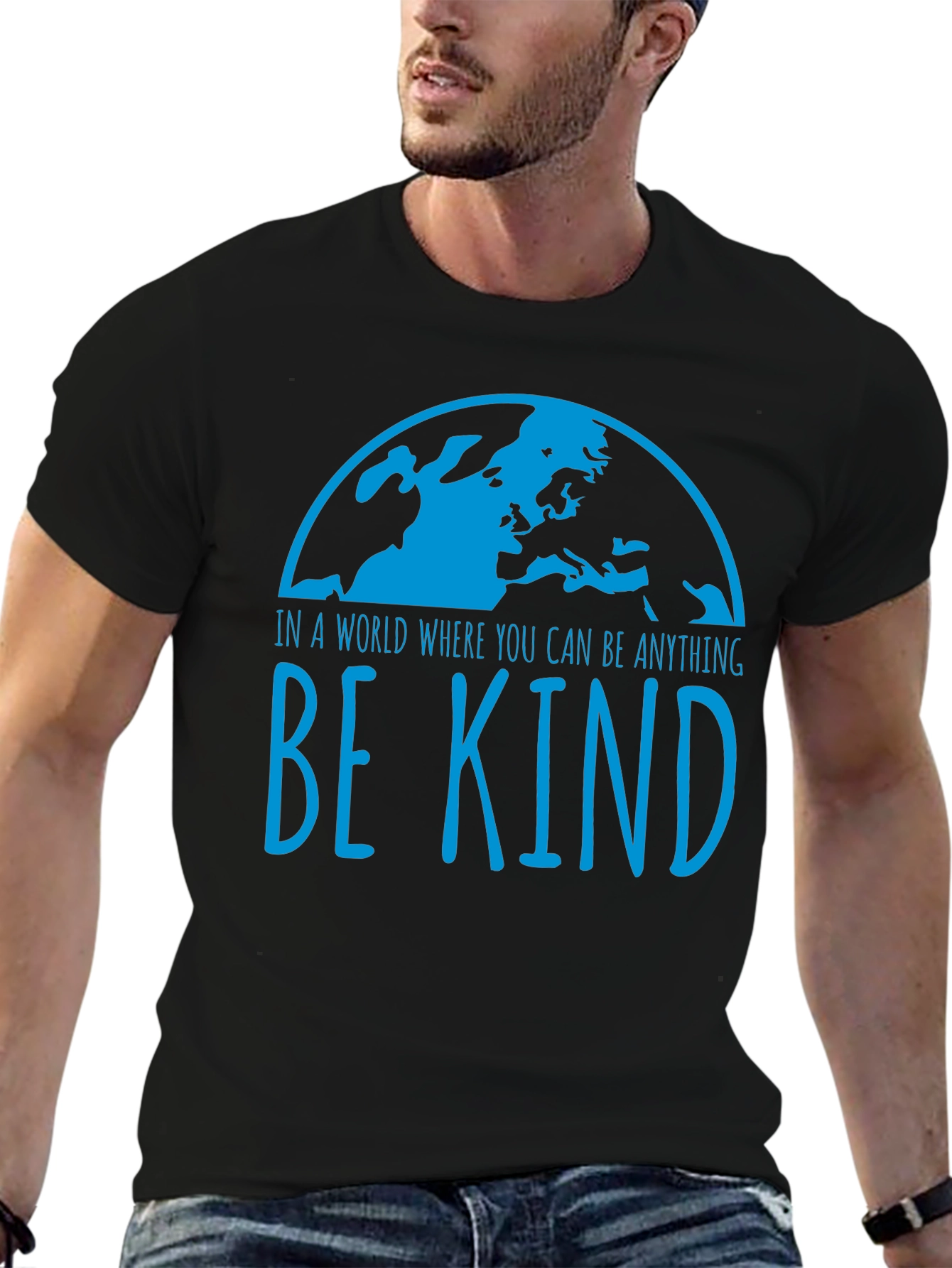 Be Kind Graphic Tee - Soft Cotton Shirt