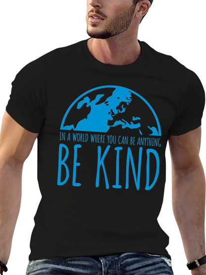 Be Kind Graphic Tee - Soft Cotton Shirt
