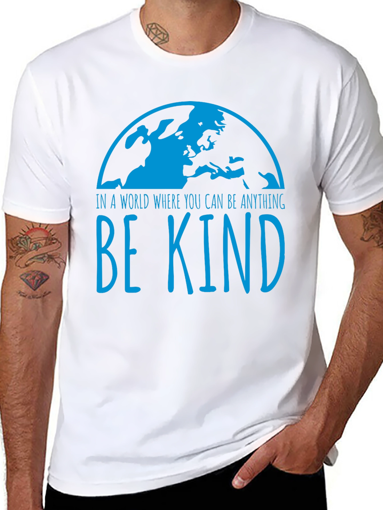 Be Kind Graphic Tee - Soft Cotton Shirt