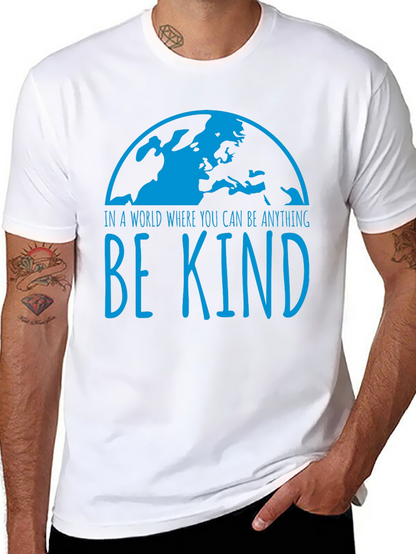 Be Kind Graphic Tee - Soft Cotton Shirt