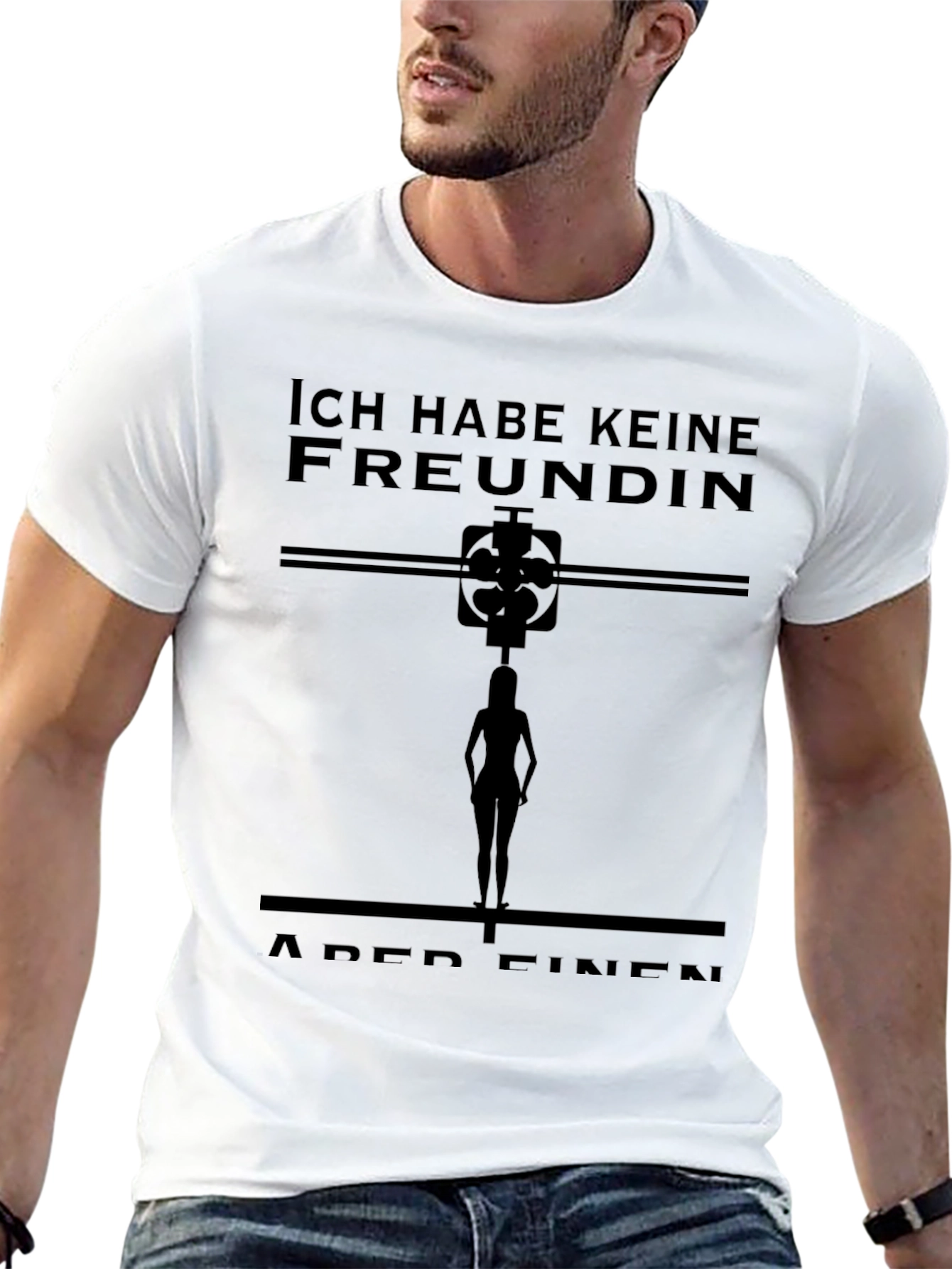 Ich Habe Keine Freundin T-Shirt Novelty Graphic
