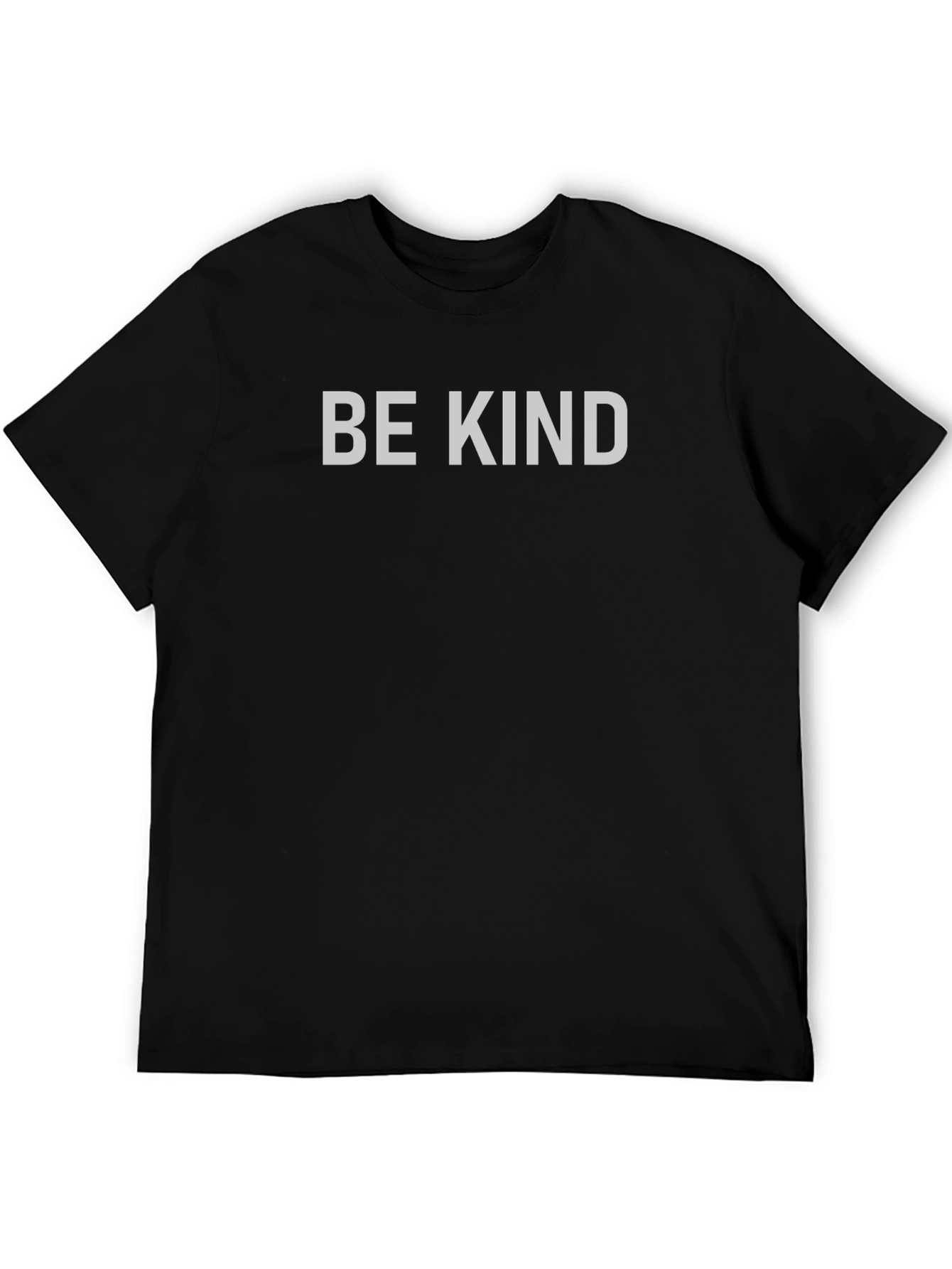 Be Kind Graphic Tee - Black Casual T-Shirt