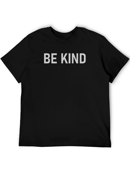 Be Kind Graphic Tee - Black Casual T-Shirt