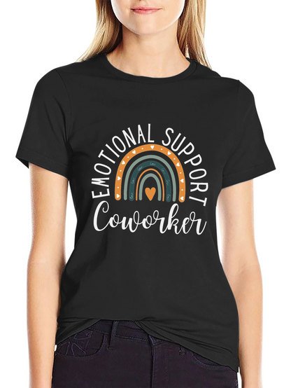 Emotional Support Coworker Graphic Tee