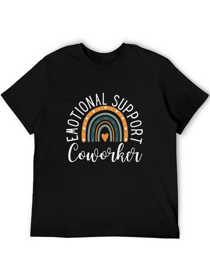 Emotional Support Coworker Graphic Tee