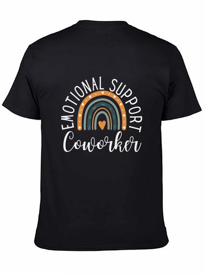 Emotional Support Coworker Graphic Tee