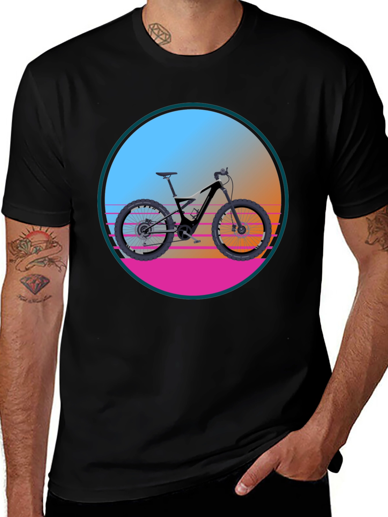 Retro Mountain Bike T-Shirt