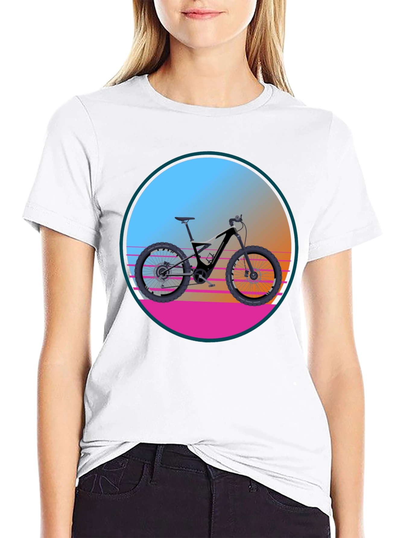 Retro Mountain Bike T-Shirt