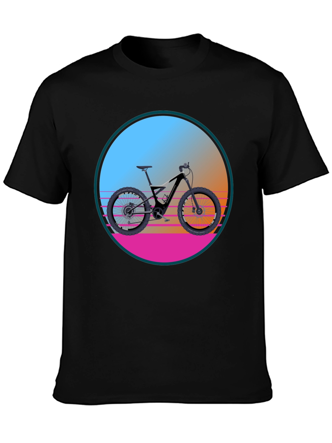 Retro Mountain Bike T-Shirt