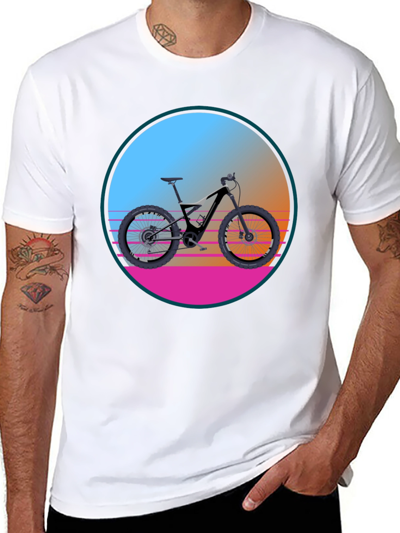 Retro Mountain Bike T-Shirt