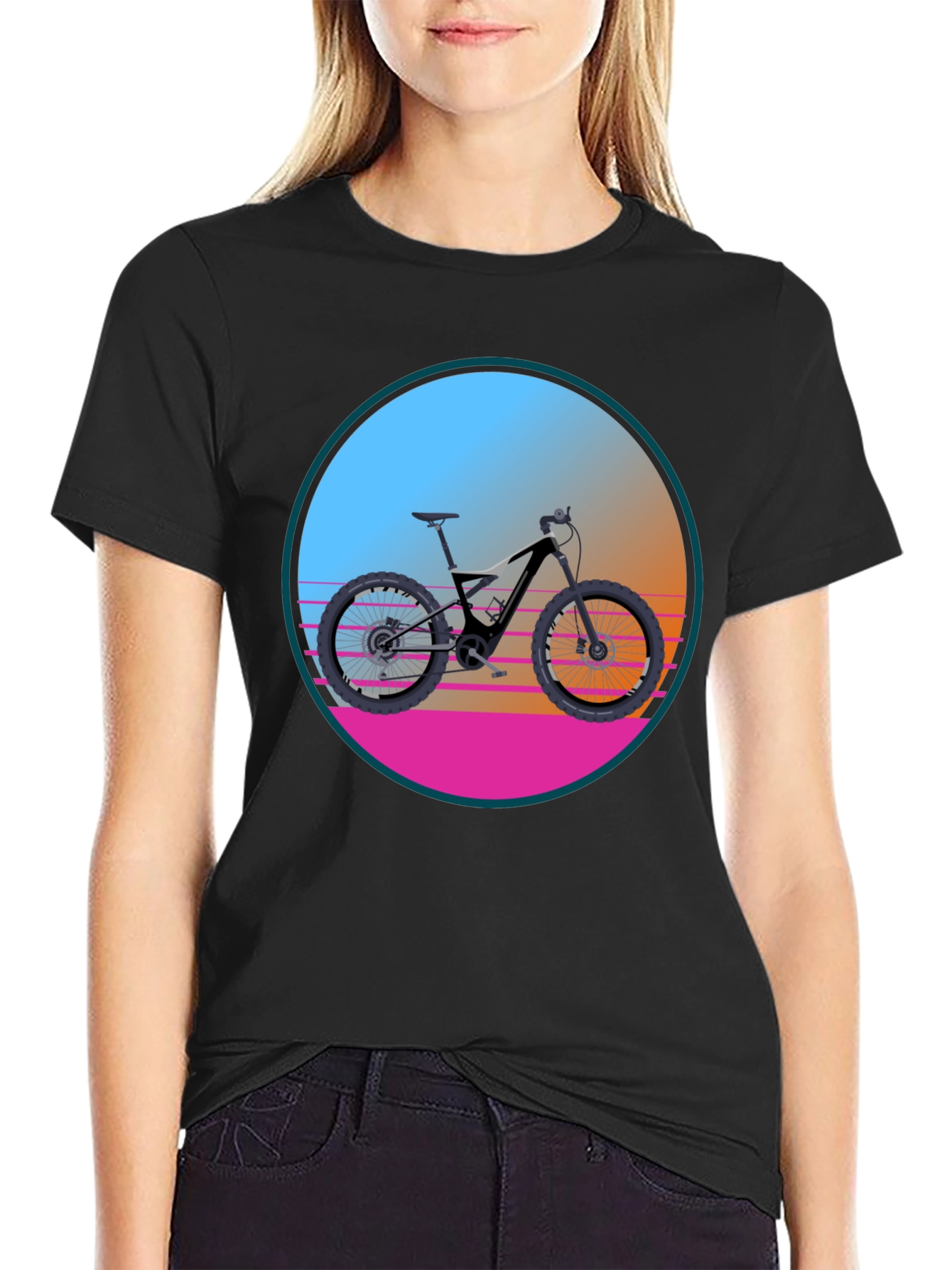 Retro Mountain Bike T-Shirt