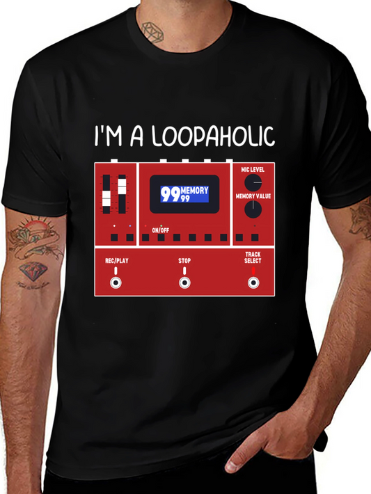 Looper Pedal Graphic Tee - Musicians Humor