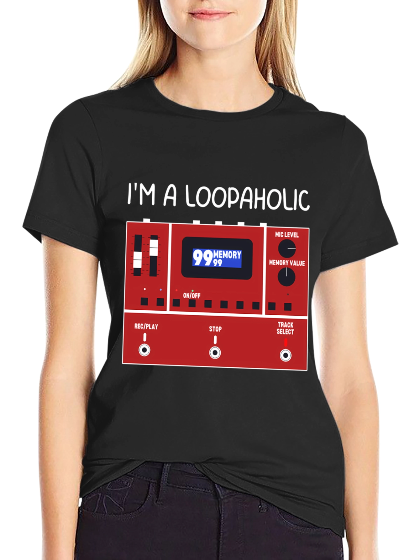 Looper Pedal Graphic Tee - Musicians Humor