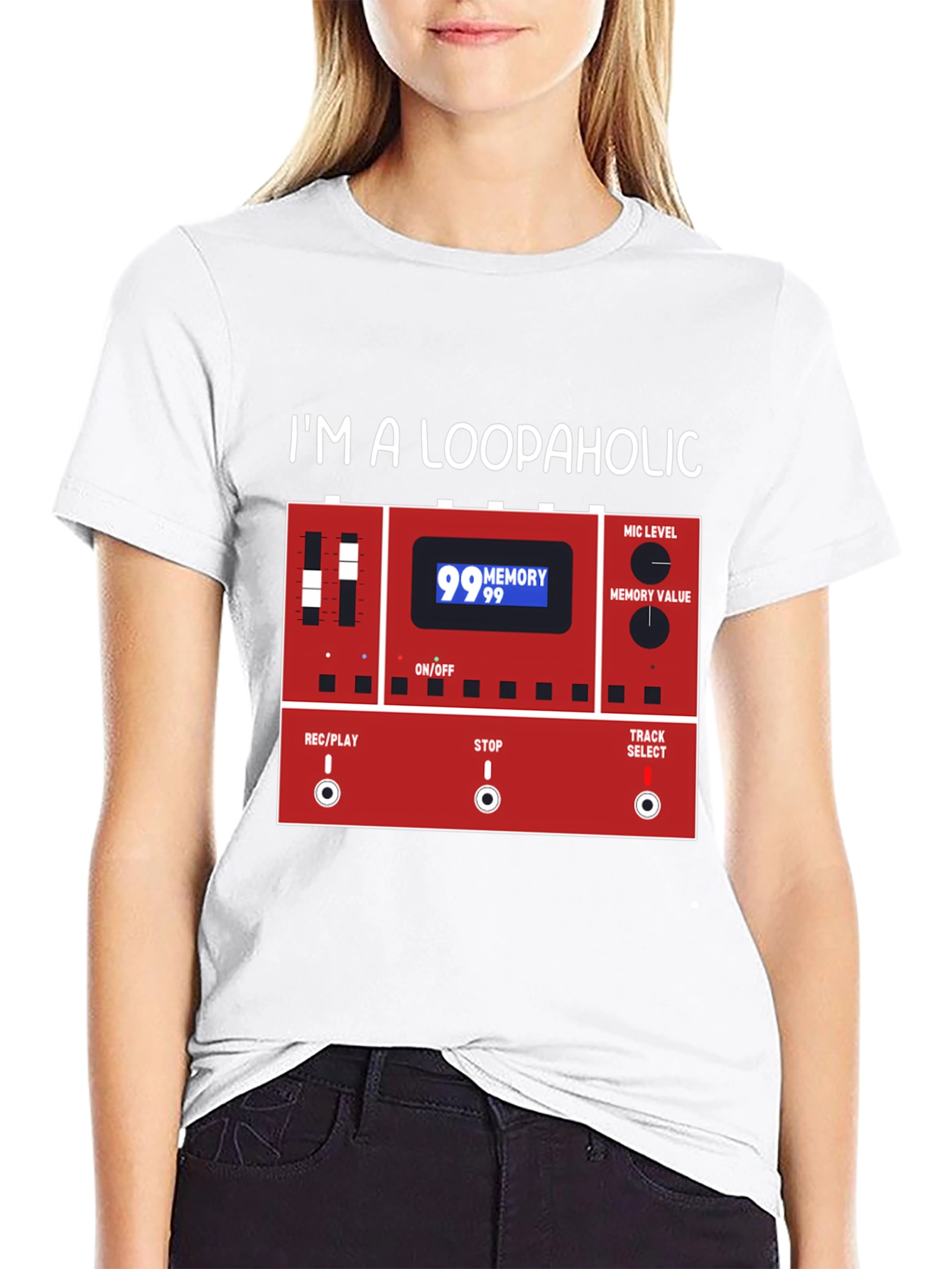 Looper Pedal Graphic Tee - Musicians Humor
