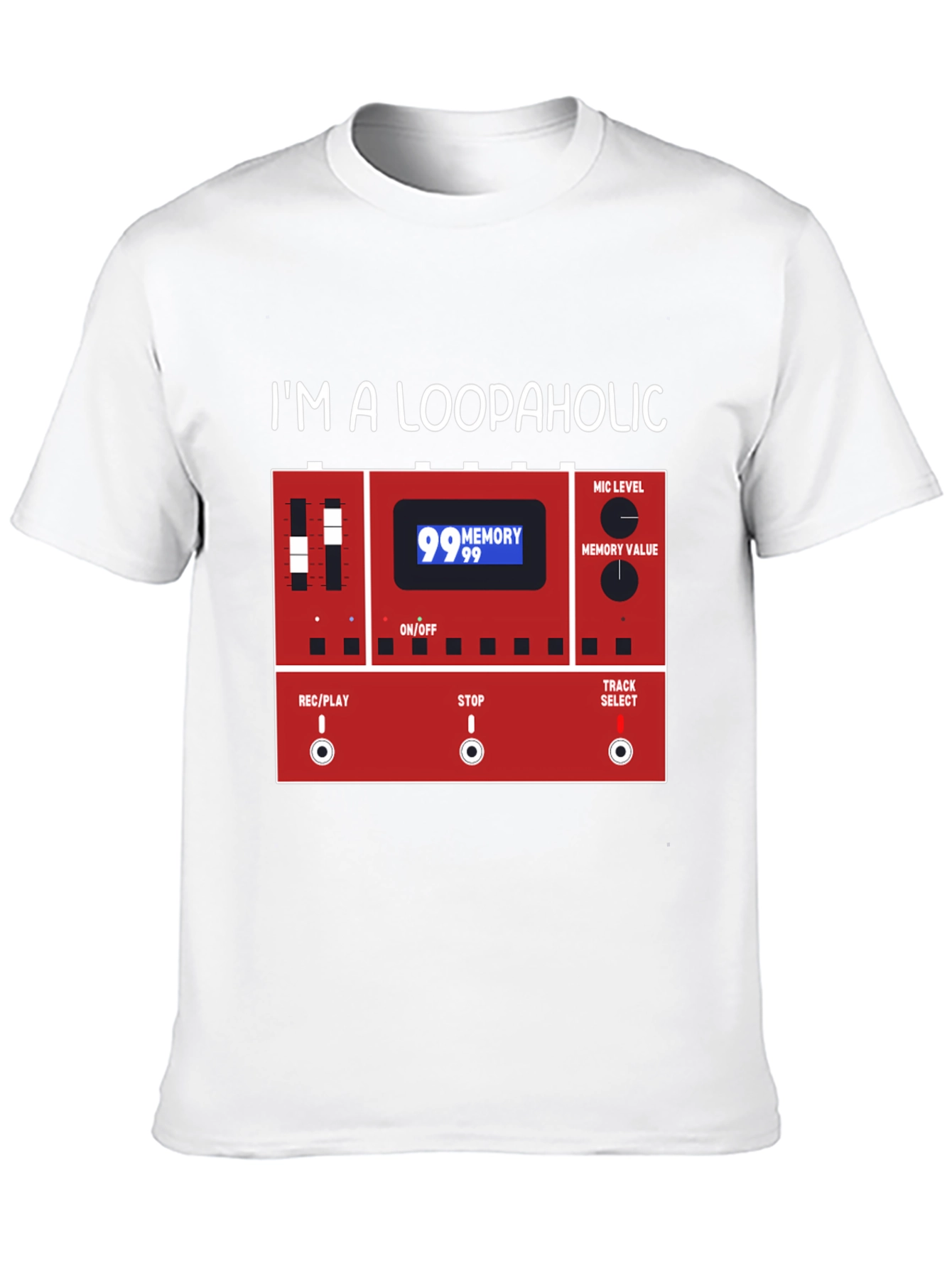 Looper Pedal Graphic Tee - Musicians Humor