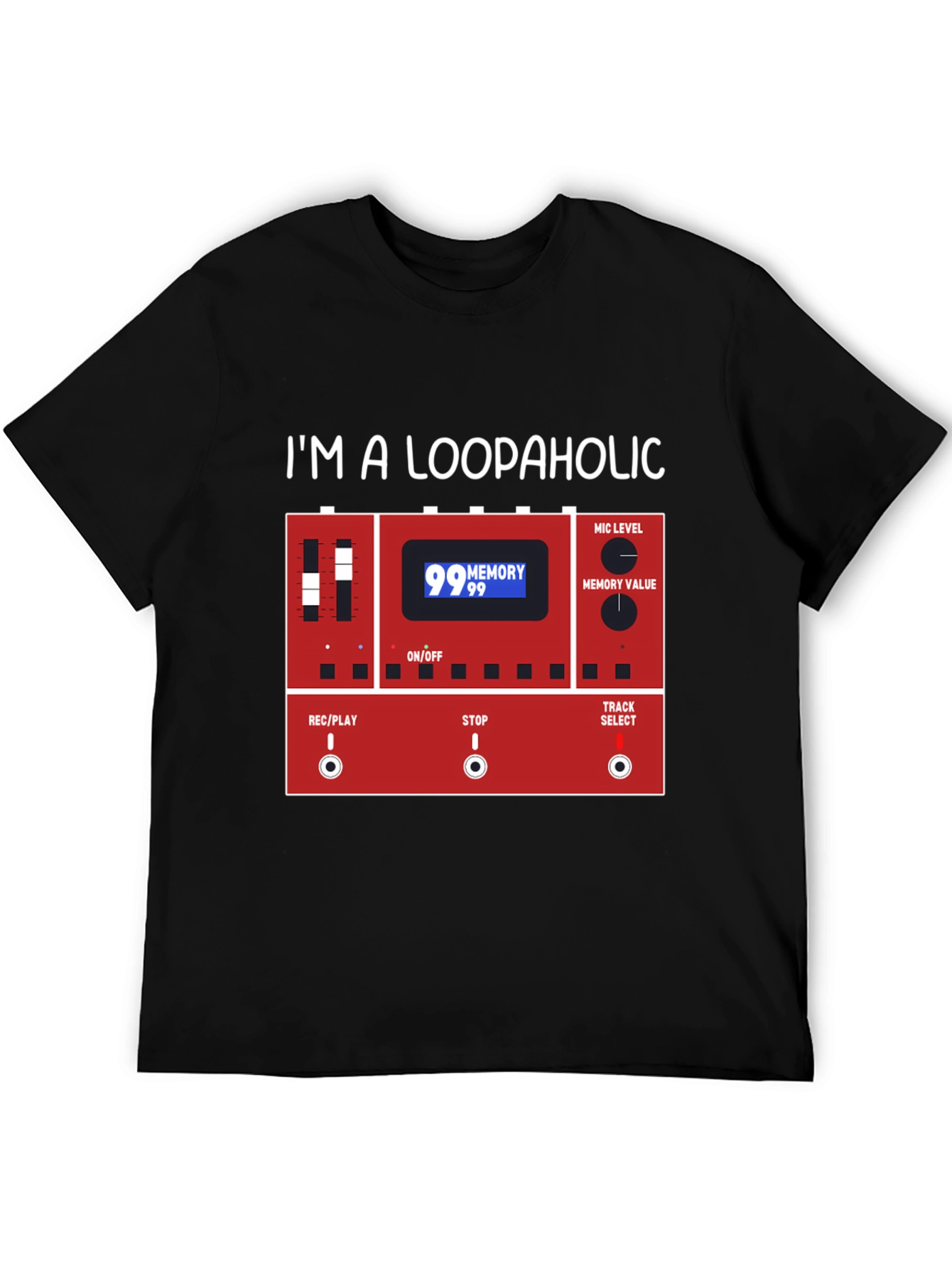 Looper Pedal Graphic Tee - Musicians Humor