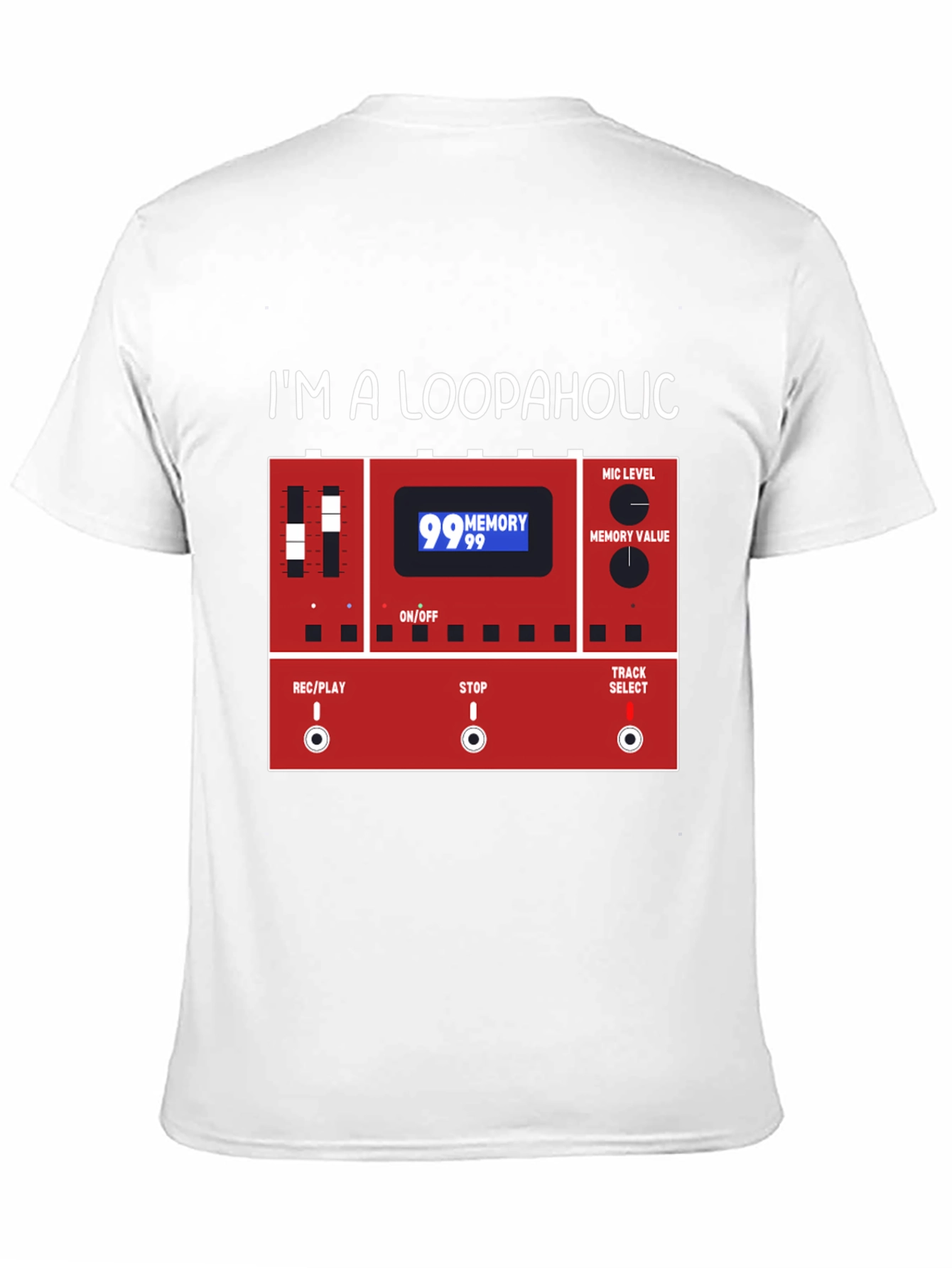 Looper Pedal Graphic Tee - Musicians Humor